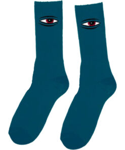 SECT EYE EMBROIDERED SOCK (OCEAN)