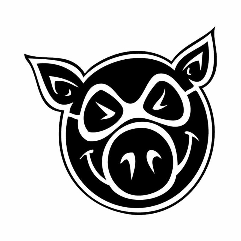 PIG WHEELS（ピッグ ウィール）ロゴ