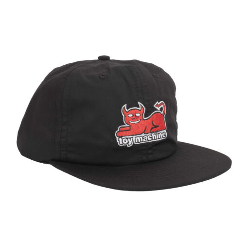 DEVIL CAT CAP #02 (BLACK)