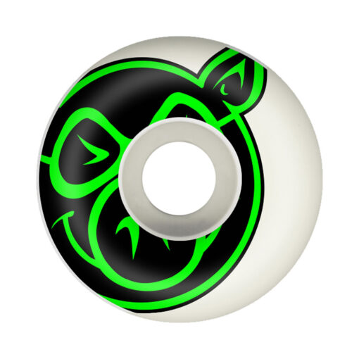 PIG CLASSIC WHITE/GREEN (P-LINE) (52mm / 99A)