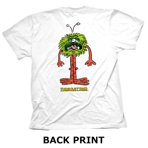 GREEN MONSTER TEE (WHITE)