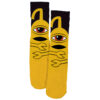 SECT HUG SOCK (BLACK/YELLOW)