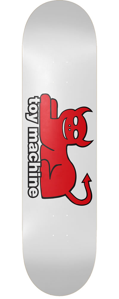 DEVIL CAT WHITE (8.25 x 31.87)