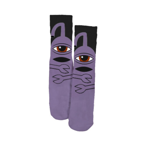 SECT HUG SOCK (PURPLE/BLACK)