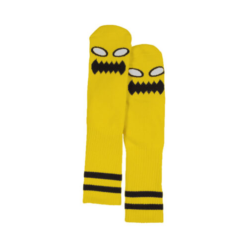 MONSTER FACE SOCKS (YELLOW)