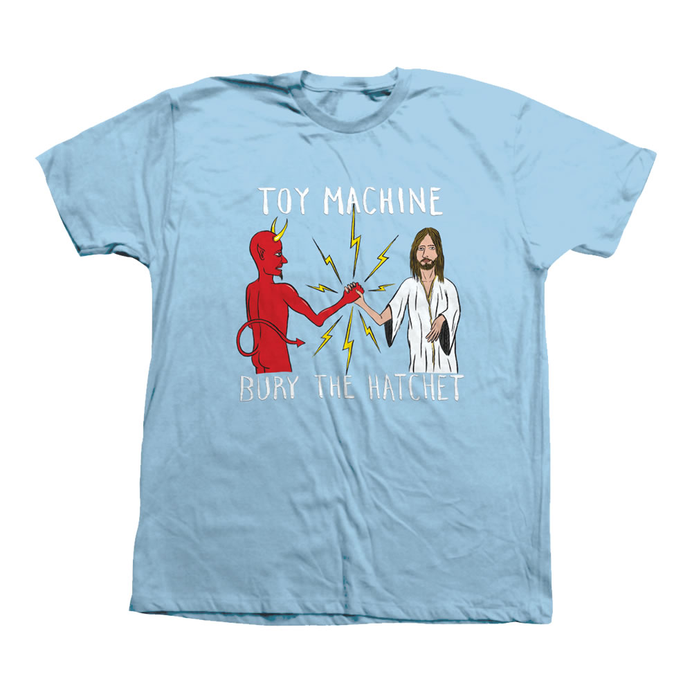 BURY THE HATCHET TEE #03 (L.BLUE)